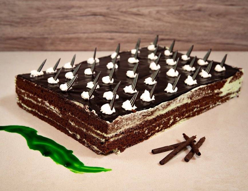 Ciasto miętowo – czekoladowe